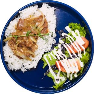 Beef Creamy Mushroom Rice